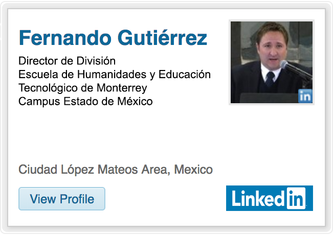 linkedin Profile Fernando Gutiérrez