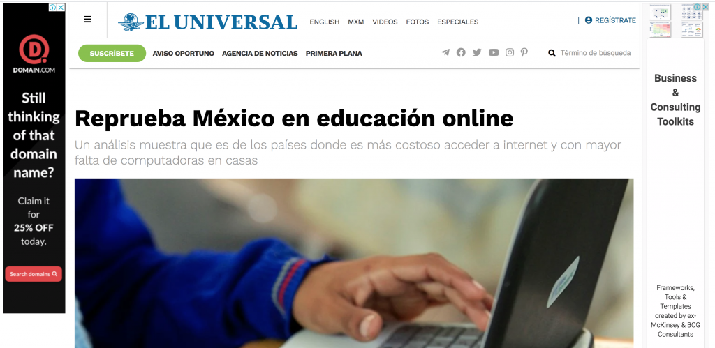 Nota: El UNiversal